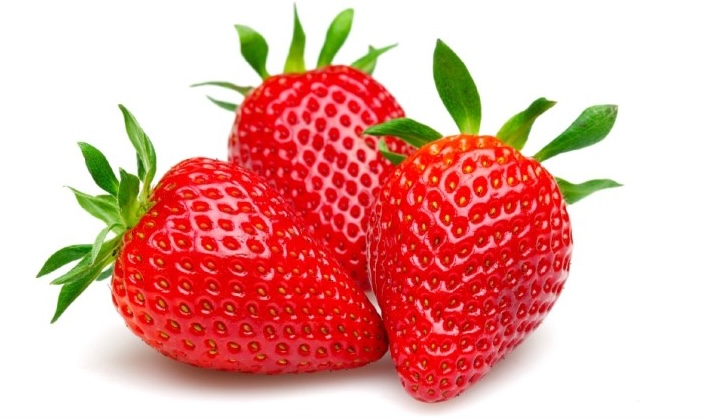 Strawberry frozen yogurt